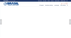Desktop Screenshot of hospitalbrasil.com.br