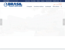 Tablet Screenshot of hospitalbrasil.com.br
